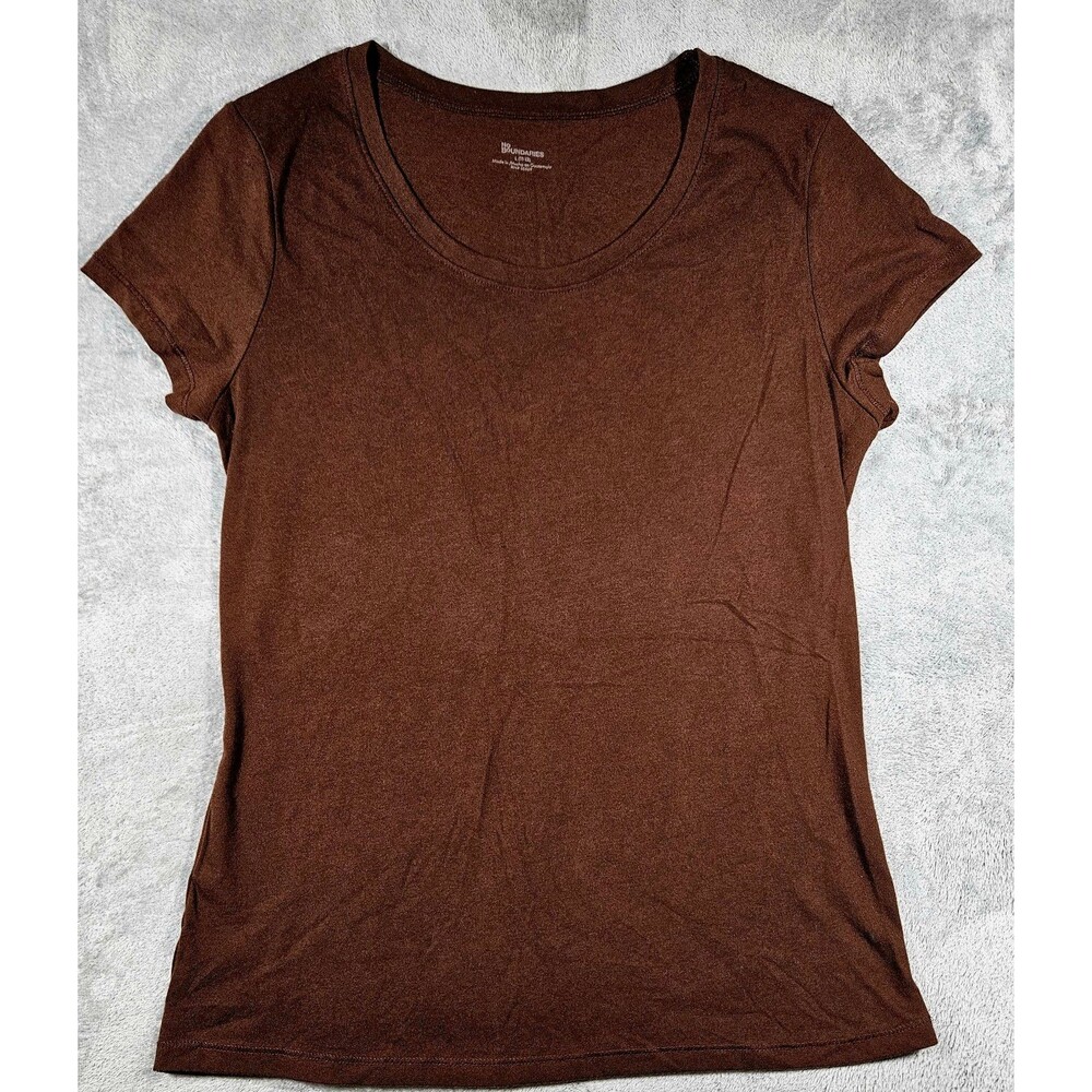 No Boundaries Juniors Brown T-shirt Sz Large  11-13